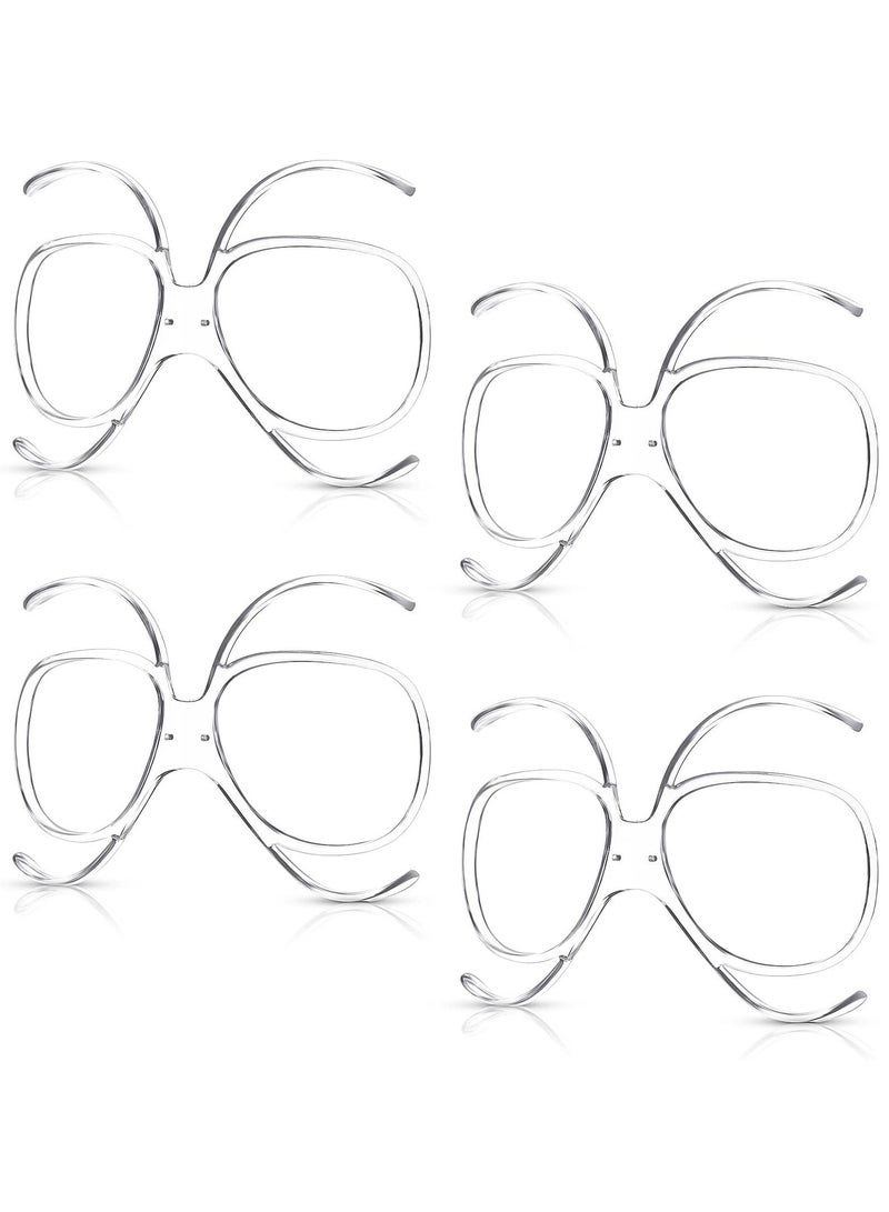 Y&D Ski Goggles RX Insert Optical Adaptor and Snowboard Goggle for Glasses Wearers Universal Size Inner Frame Motorcycle 4 Pieces  - Image 1