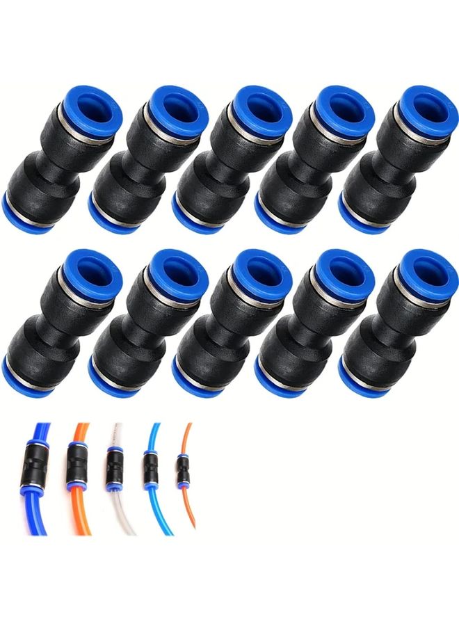 40pcs Plastic Air Hose Quick Connect Fittings For 6 8 10 12mm Tubing Pneumatic Connector Set - Image 3
