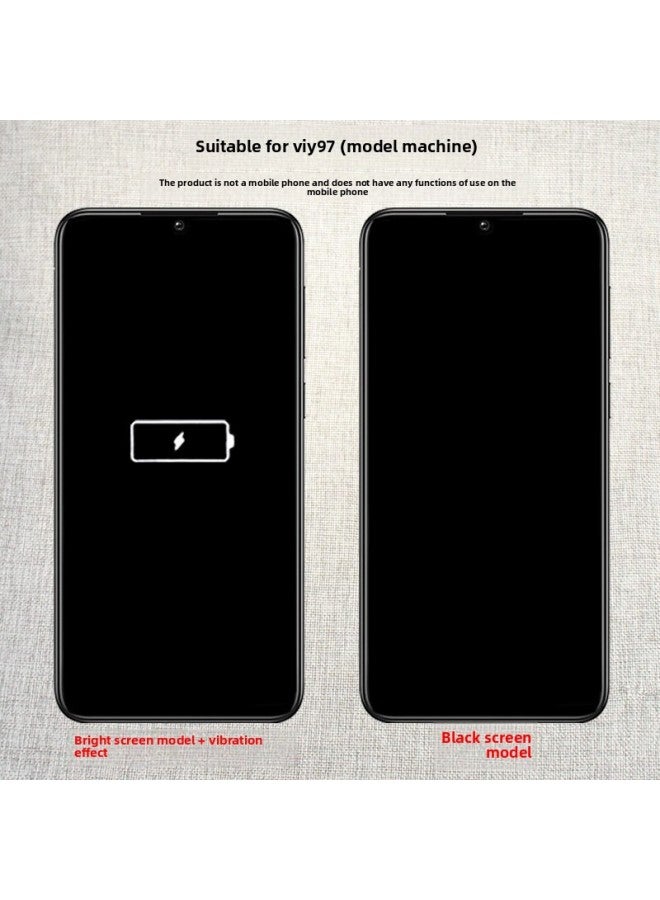 BA Gang Mobile Phone Model Is Suitable For VIVOY97 Simulation Model Machine Toy Y93 Model Machine Y85Y83 Simulation Machine-Applicable Models:y93 [red And Black Screen]] - Image 3