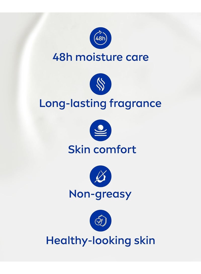 نيفيا لوشن الجسم الحسي المسك العادي إلى الجاف للبشرة 400 مل عبوة من 2 - Image 3