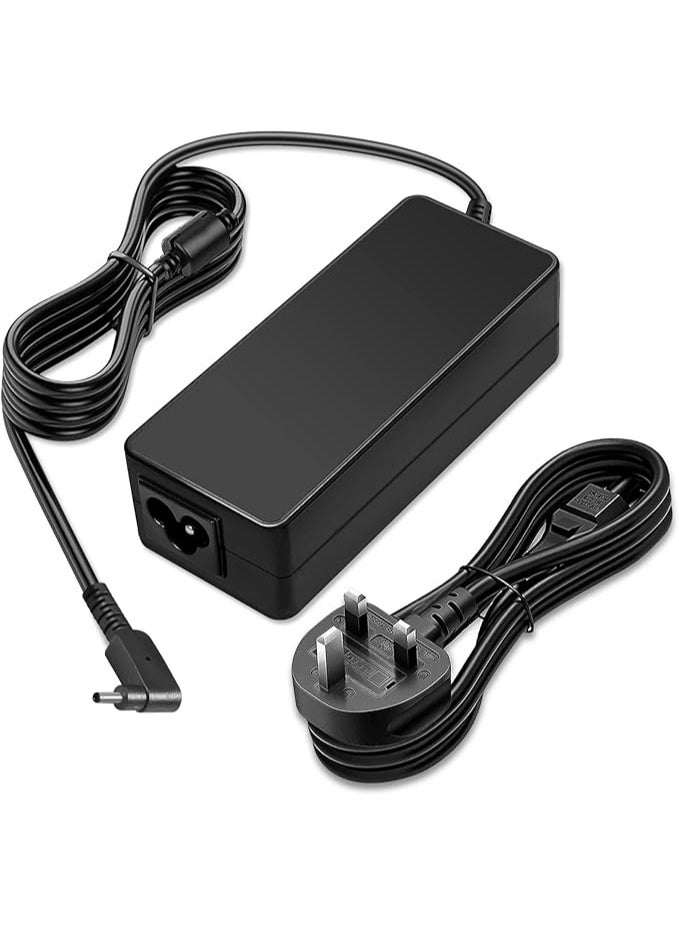 Terabyte شاحن لابتوب 45 واط لأيسر كروم بوك 11 13 14 15 A13-045N2A C720 CB3-431 PA-1450-26 R11 أيسر أسباير ون كلاود بوك AO1-131 AO1-431 R14 R5 V3-371 سلسلة ترافل ميت 3.0 × 1.1 مم 19 فولت 2.37 أمبير