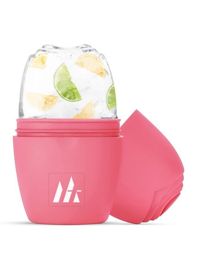 Mountainor - Ice Roller For Face Eyes And Neck To Brighten Skin & Enhance Your Natural Glow And Reusable Facial Treatment To Tighten & Tone Skin [Pink] - Image 1