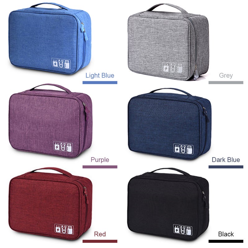 Cord Organizer Bag Travel Cable Storage Bag Water Electronics Organizer Cable Organizer Bag for Cable Charger Power Adapter - Image 5