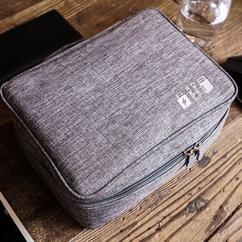 Cord Organizer Bag Travel Cable Storage Bag Water Electronics Organizer Cable Organizer Bag for Cable Charger Power Adapter - Image 4