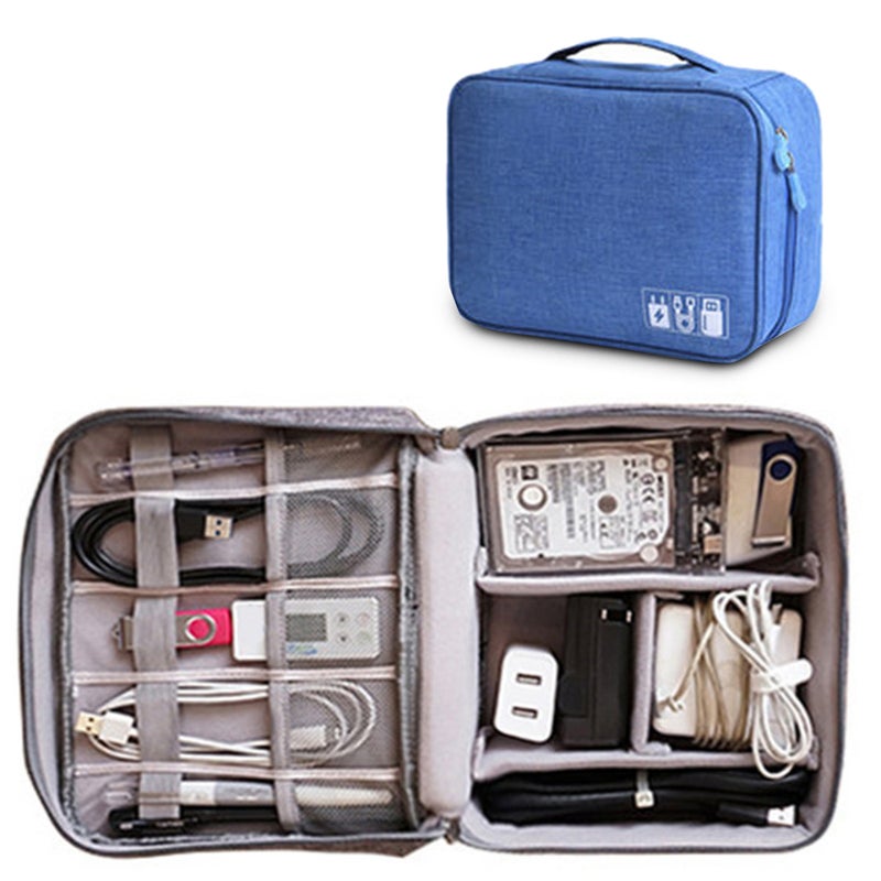 Cord Organizer Bag Travel Cable Storage Bag Water Electronics Organizer Cable Organizer Bag for Cable Charger Power Adapter - Image 1