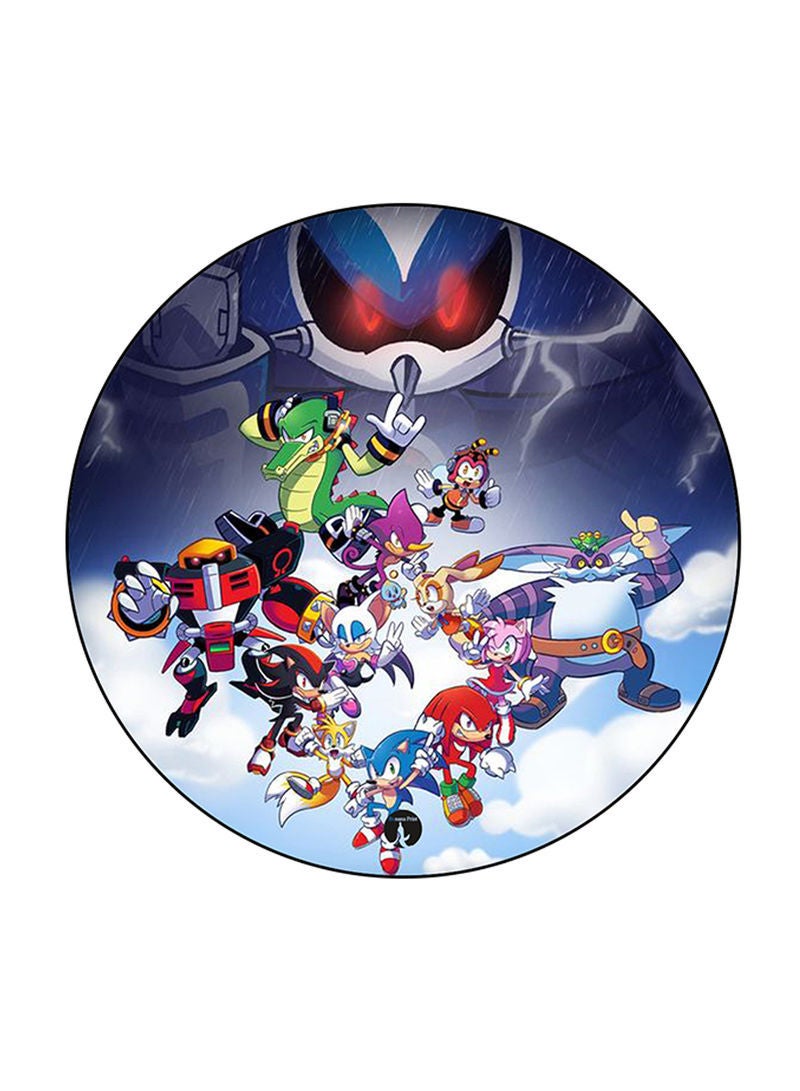 RKN Video Game Sonic Printed Fridge Magnet Multicolour - Image 1