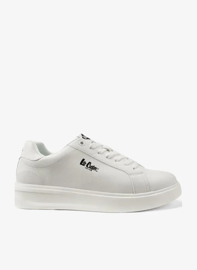 لي كوبر Men'S Solid Lace-Up Ortholite Sneakers