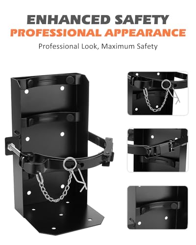 SPARKWHIZ 2 Pack Fire Extinguisher Mount for 10lb dry/5lb CO2 Extinguisher, Fire Extinguisher Mounting Bracket for Vehicle, Boat, Home, Garage - Image 4