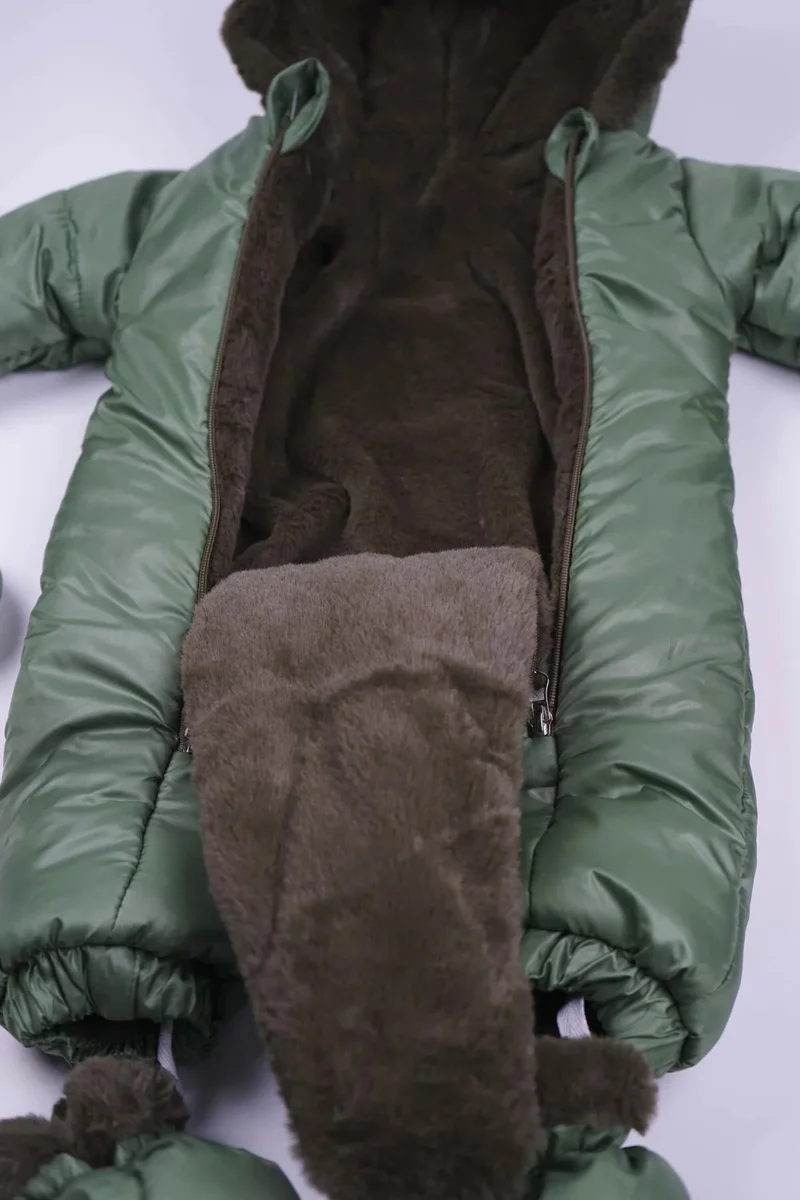 بوديوم جييم Podium Clothing Trend Stain-proof Rain-proof Cold-proof Woolen 100% Cotton Gilded Hooded Cosmonaut Jumpsuit