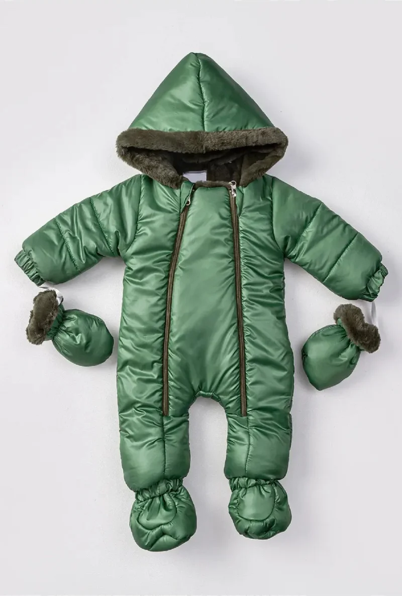 بوديوم جييم Podium Clothing Trend Stain-proof Rain-proof Cold-proof Woolen 100% Cotton Gilded Hooded Cosmonaut Jumpsuit