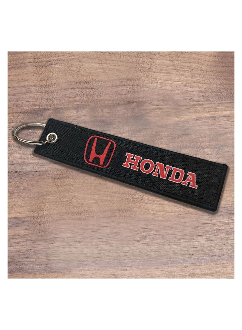 HONDA Car Key Chain Home Keychain Fabric Strap Keychain 1 Pcs - Image 4