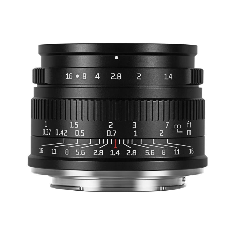 7artisans 35mm F1.4 Mark II APS-C Manual Focus Fixed Lens Large Aperture Compatiable for Canon R Mount Mirrorless Cameras R RP R5 R6 - Image 1