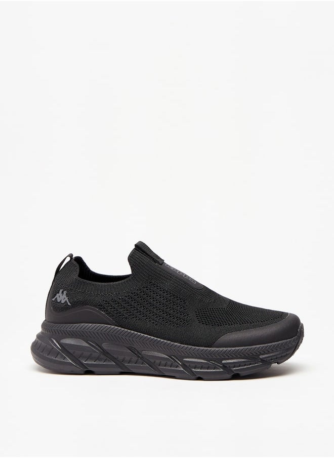 Kappa - Women's Solid Slip-On Cushioning Shoes With Pull Tabs - Image 1