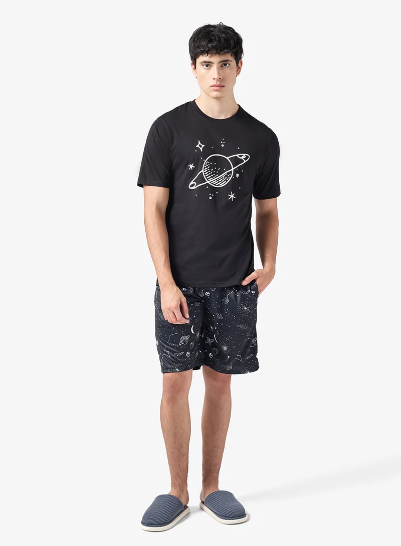 Nightwear T-Shirt & Shorts Sets