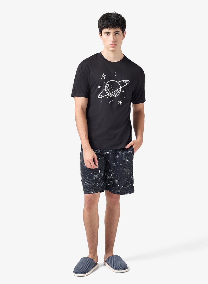 Seventy Five Nightwear T-Shirt & Shorts Sets - Image 1