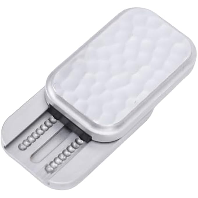 Qudinip Stainless Steel Push Slider Toy, Stress Relief Fidget Toy for Adults Kids with Pocket Size, Handcrafted Tactile Feel for Mindfulness Travel Work Gifts - Image 1