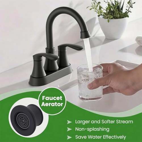 gcbcrit Faucet Aerator for Moen 116618BN Aerator Matte Black - Image 3