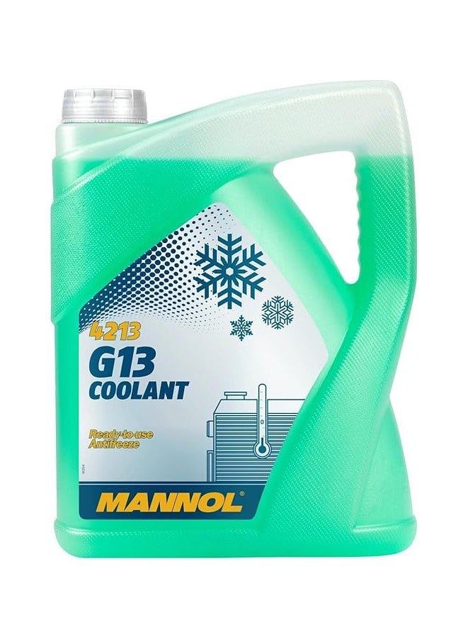 Mannol G13 Ready to use Antifreeze Coolant, G13, HOAT 5 litres - Image 1