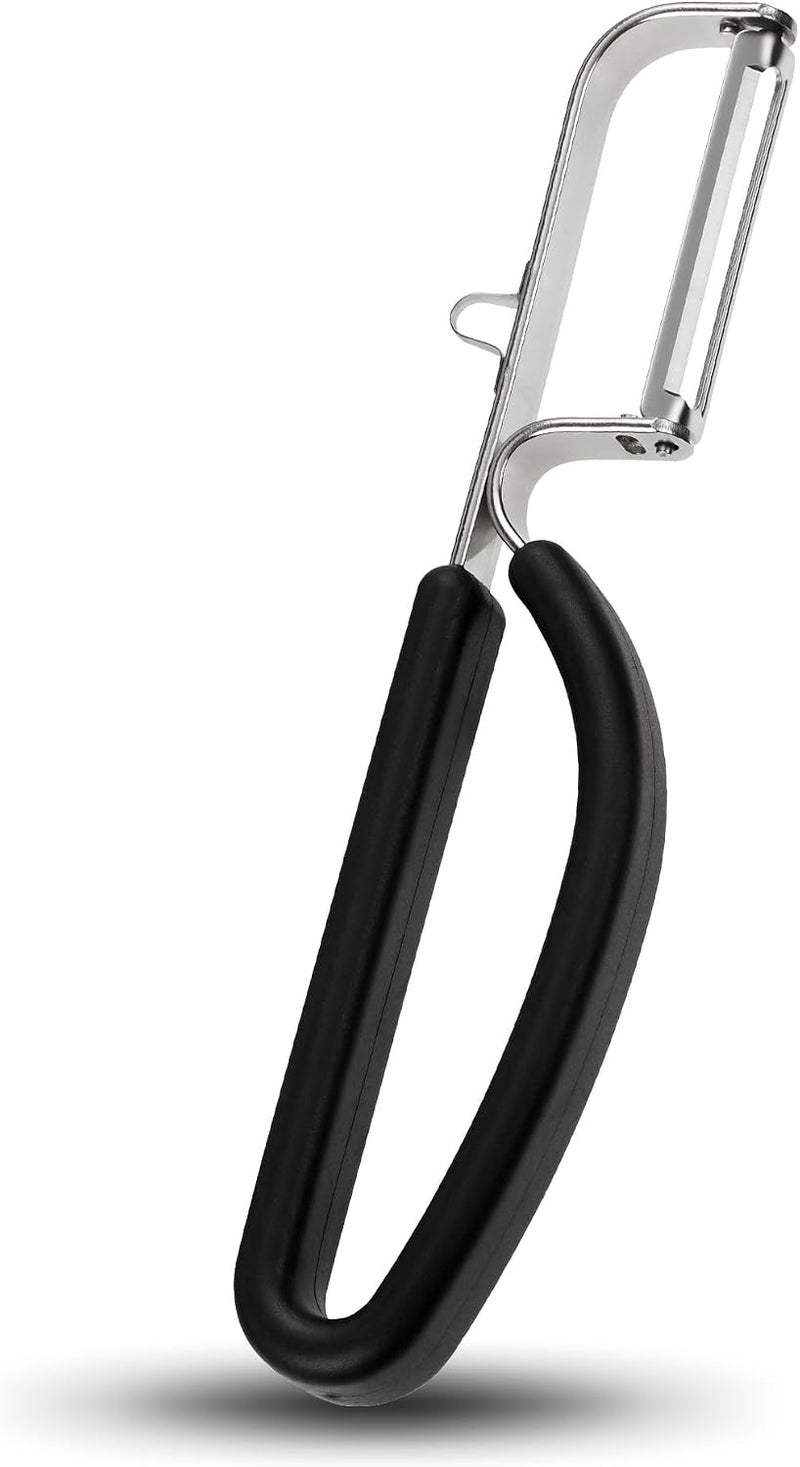 Lurch Y Peeler Stainless Steel Vegetable Slicer with Ergonomic Handle - Image 1
