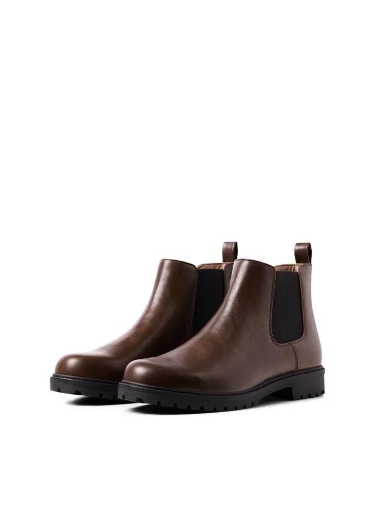 JACK & JONES Brown Stone Duneland Ankle Boots for Men | Best Price UAE