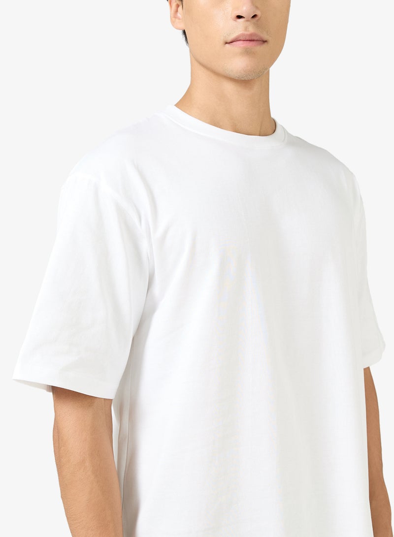 سفنتي فايف تيشيرت بطبعة جرافيك واسع - Image 3