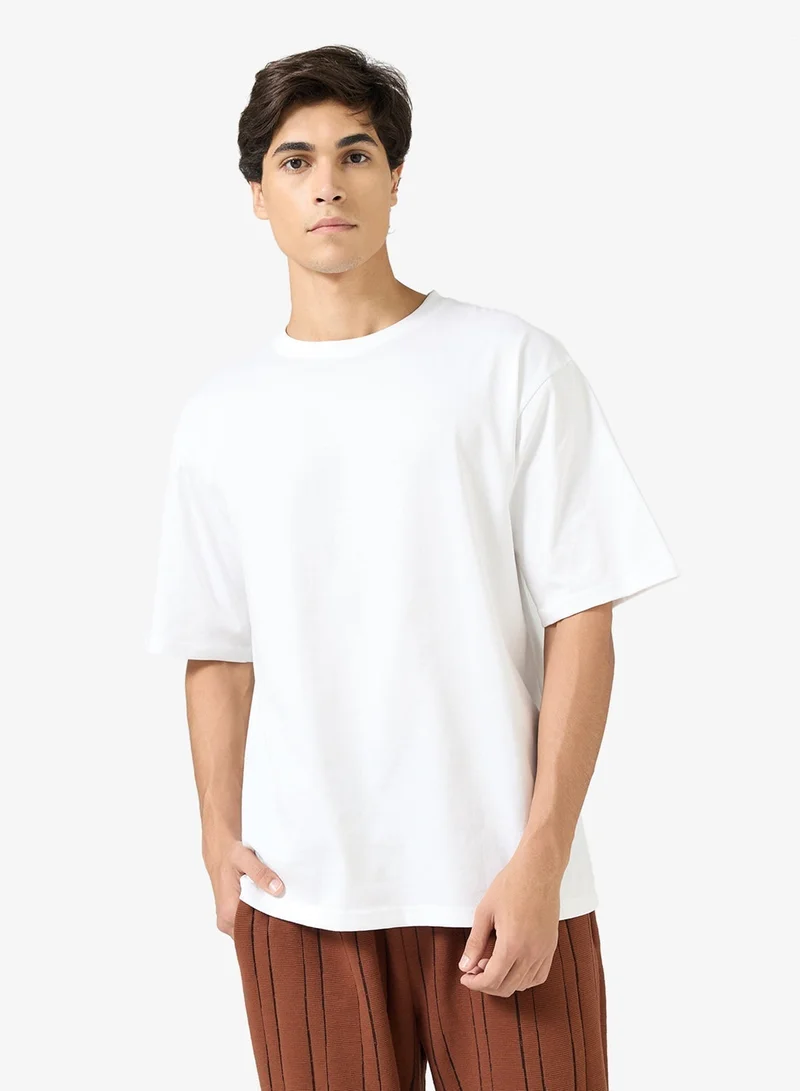 Seventy Five Graphic Print Oversized T-Shirt