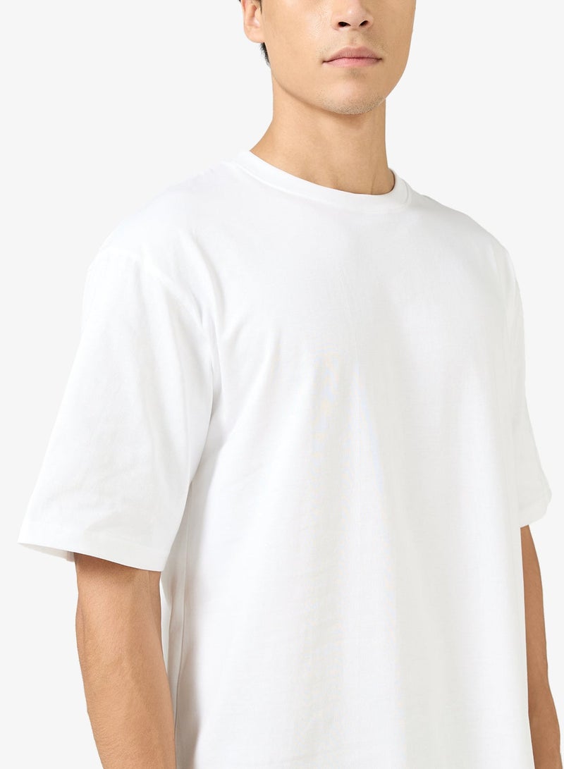 سفنتي فايف تيشيرت بطبعة جرافيك واسع - Image 3