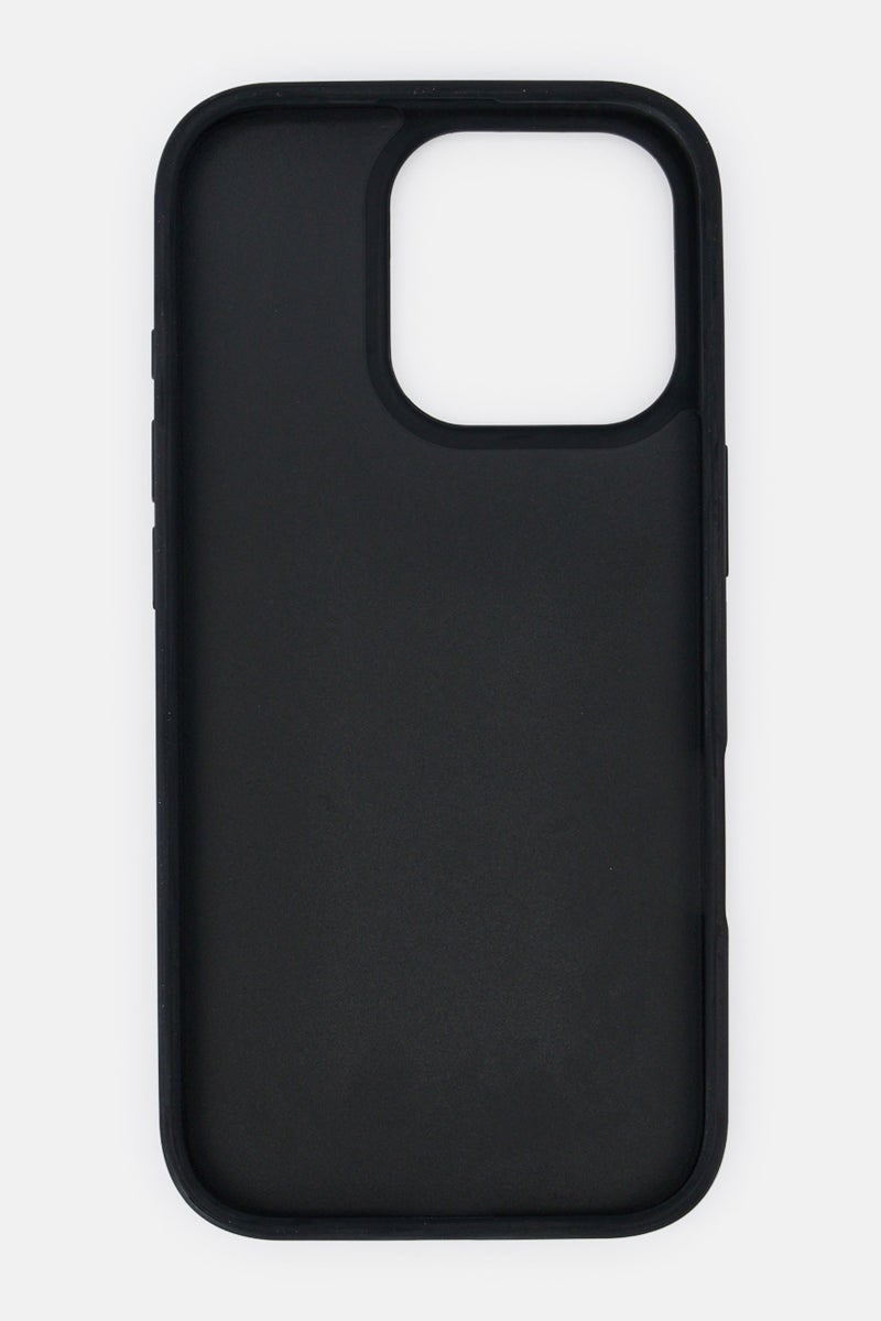 GUESS iPhone 16 Pro Metal Logo Protective Case, Black - Image 3