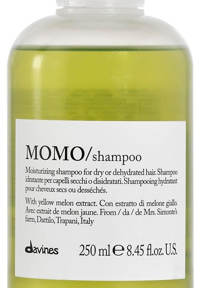 Davines Momo Moisturizing Shampoo for Dry and Dehydrated Hair - 250 ml - Image 1