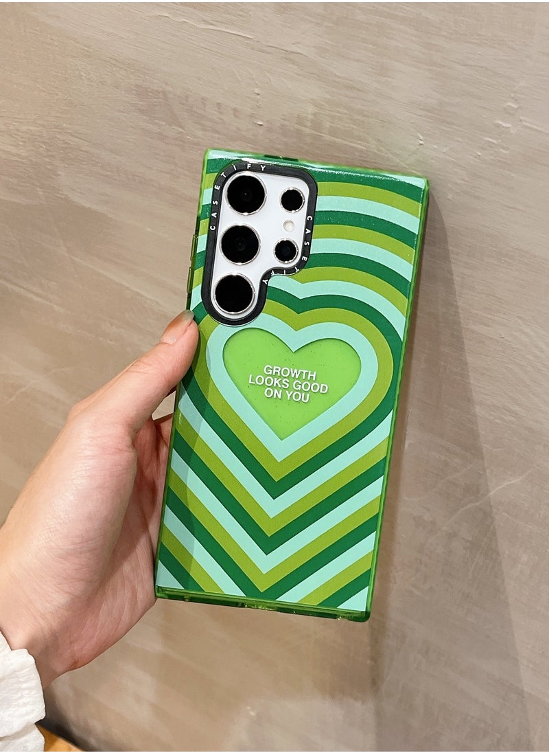 Casetify - Samsung Galaxy S23 Ultra 'Vibrant Growth' Heart Series Case - Image 1