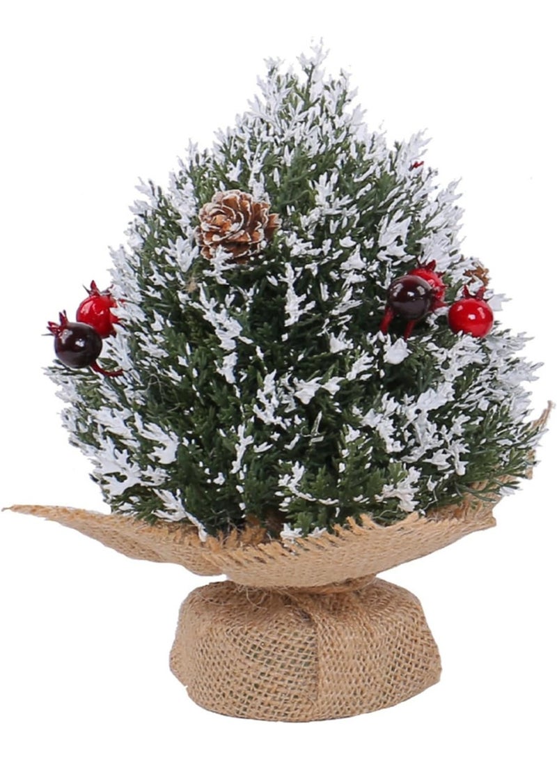 شجرة عيد الميلاد المصغرة شجرة كرسماس 20 سم زينة شجرة عيد الميلاد - Image 2