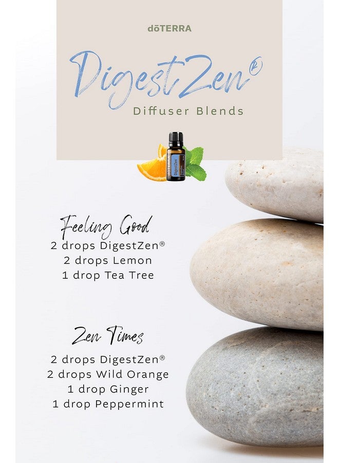 DoTerra doTERRA DigestZen 15ml - Pure Essential Oil Digestive Blend with Peppermint, Ginger and Other Natural Oils to Help Reduce Gas, Indigestion and Upset Stomach - Image 4