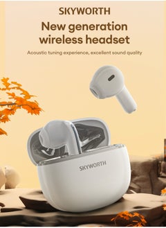 Skyworth Skyworth SEP006 TWS Wireless Bluetooth Headset Dual Stereo Subwoofer Touch Control Ultra Long Standby  - Image 3