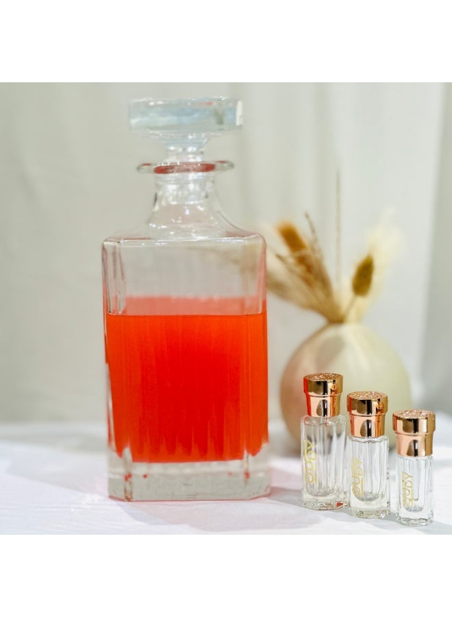 OUDY زيت عطر المسك بالرمان - زيت عطر خالي من الكحول - عطر عربي - يدوم طويلاً - للجنسين - 3 مل - Image 2