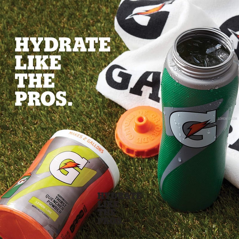 Gatorade 32oz Gator-skin Bottle, Green, One Size - Image 2