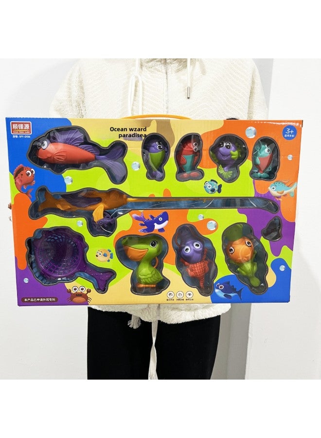 29 Yuan Model Boutique Children's Toys Business Stalls Night Market Stalls Training Institutions Educational Toys Supply Wholesale-Color:SFY-D126 Fishing Suit - Image 1
