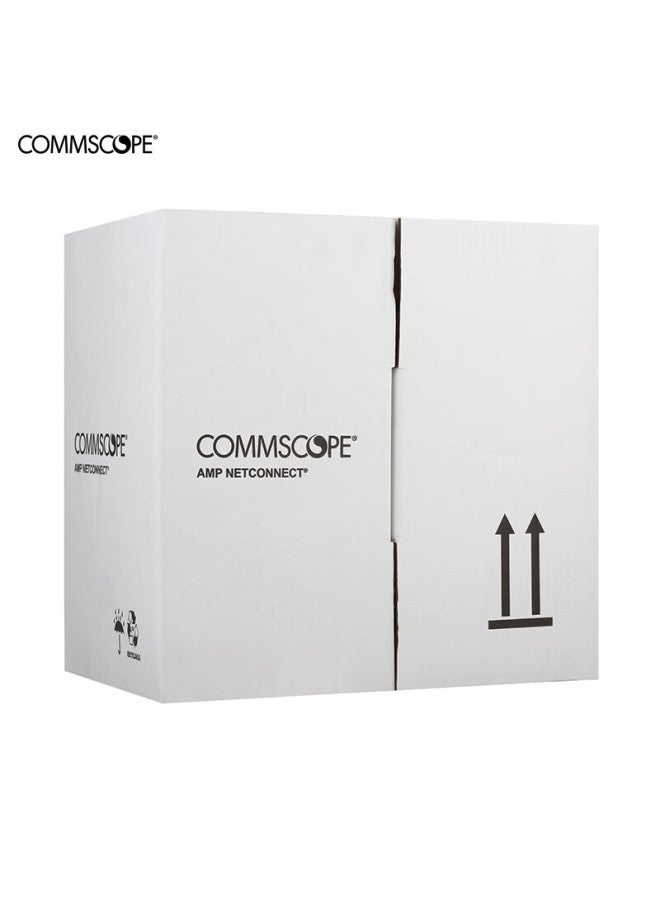 Commscope Amp Netconnect Cat5e Utp Cable 305m Box 24awg White Box 6-219507-4 - Image 3