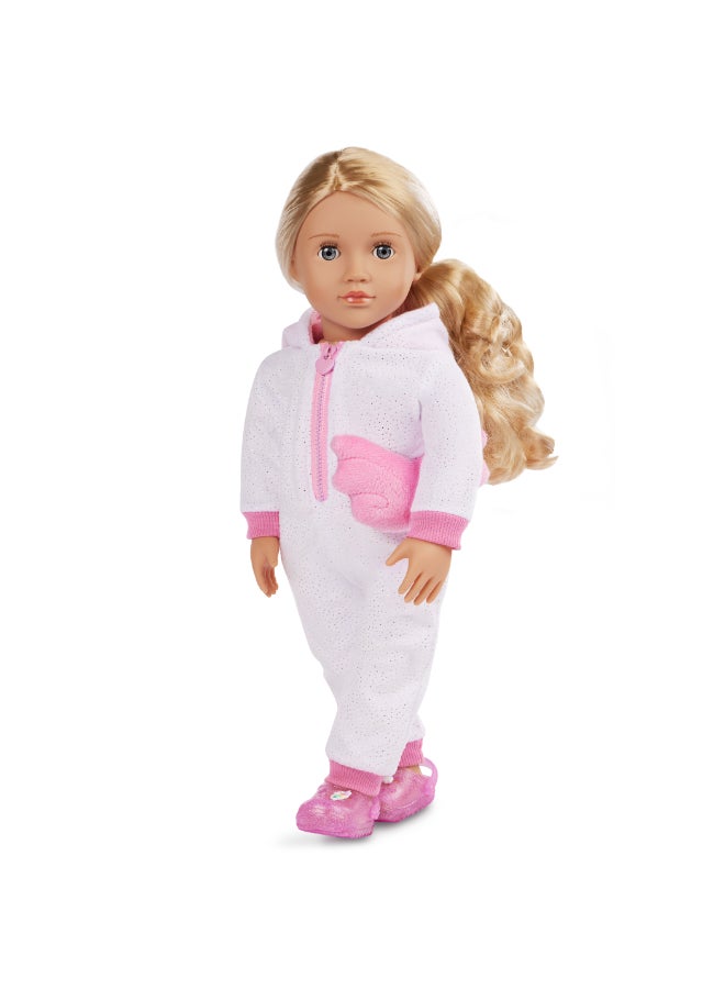 Our Generation Doll w/ Unicorn Pajama, Lilian - Image 1