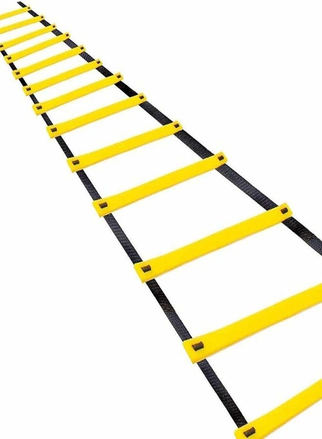 YMD Agility Speed Ladder 8MeterTraining for Speed, Football Fitness Speed Ladder (Yellow) - Image 2