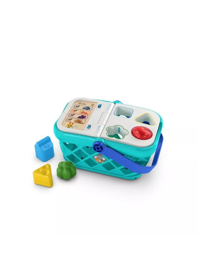 Baby Einstein + Hape Shopping Basket Pretend to Shop Toy - Image 2
