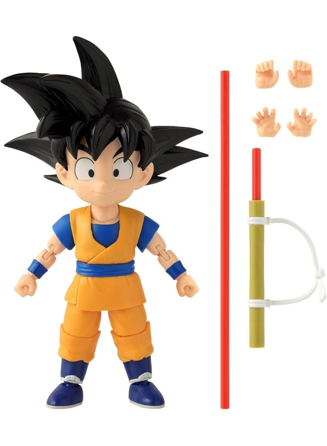 Bandai تمثال دراجون بول ستارز دايما ميني غوكو 5 إنش | تمثال عمل قابل للجمع | تمثال عرض | أيدٍ قابلة للتبديل | هدية مثالية لجماهير الجمع، مانغا وعشاق الأنمي! - Image 1