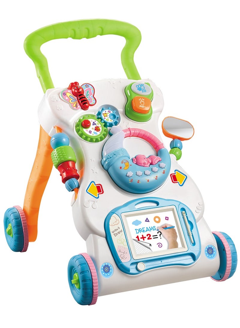 HUNGER Learning Walker, Safe Walkers Toys, Gift Science Educational Interactive for Children Kids Baby Toddler - Image 2
