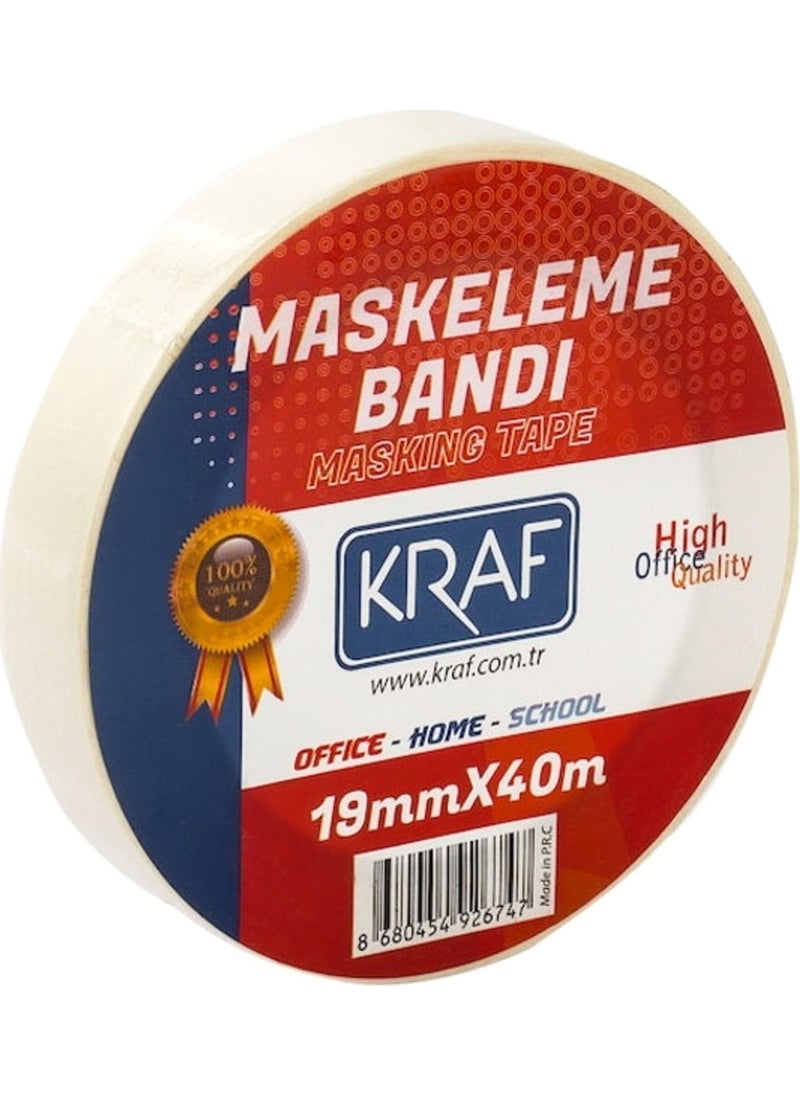 Kraf Masking Tape 19 mm x 40 m 