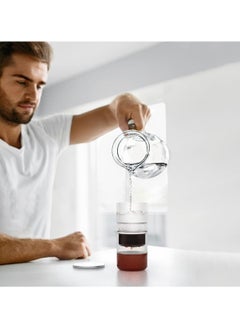 LIXES "2-in-1 Cold Brew Dripper & Glass Maker - 300ml Detachable Coffee Brewer with Stainless Steel Filter for Home & Office"  - Image 4