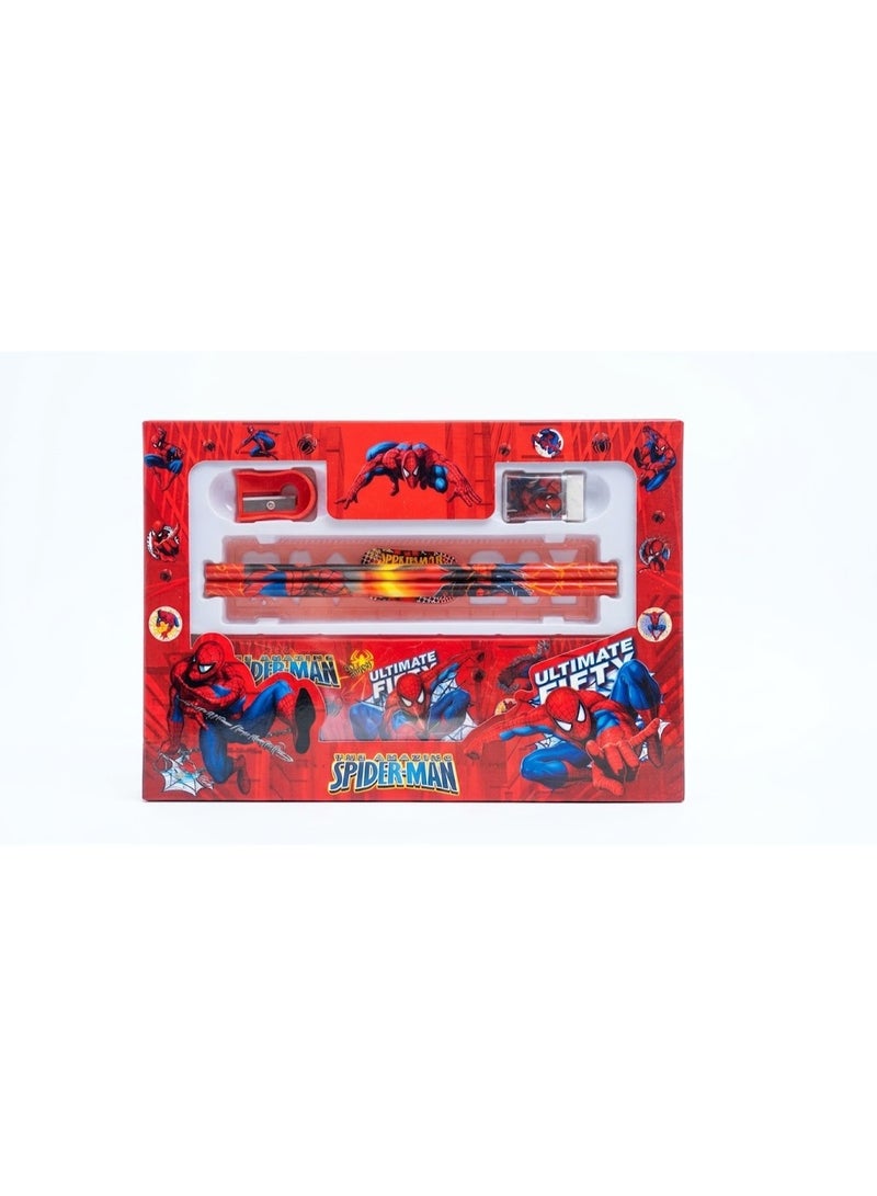 Spiderman Pencil and pencil case