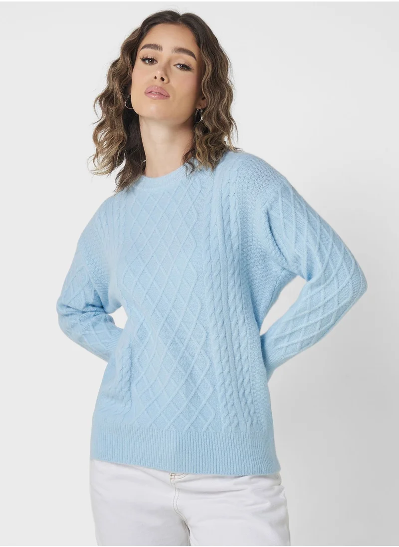 Ginger Cable Knit Sweater