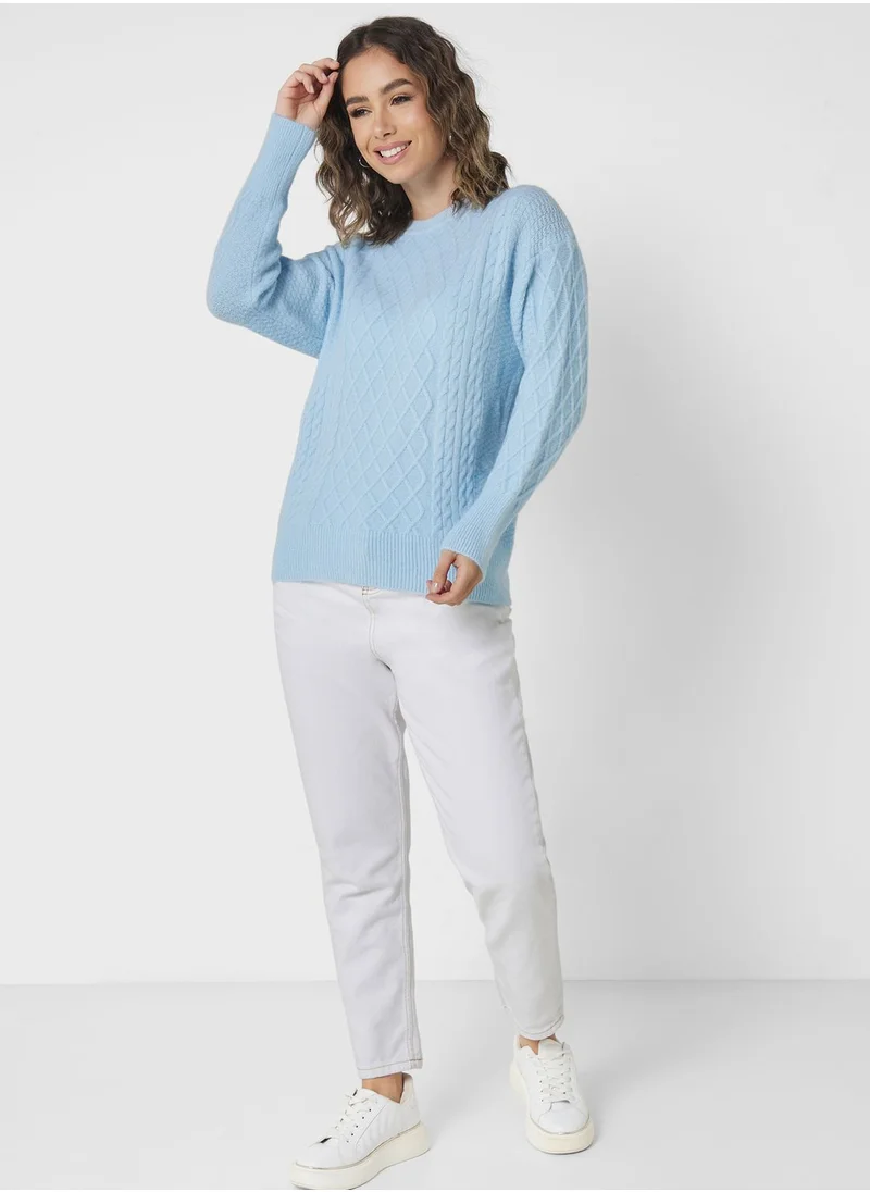 Ginger Cable Knit Sweater