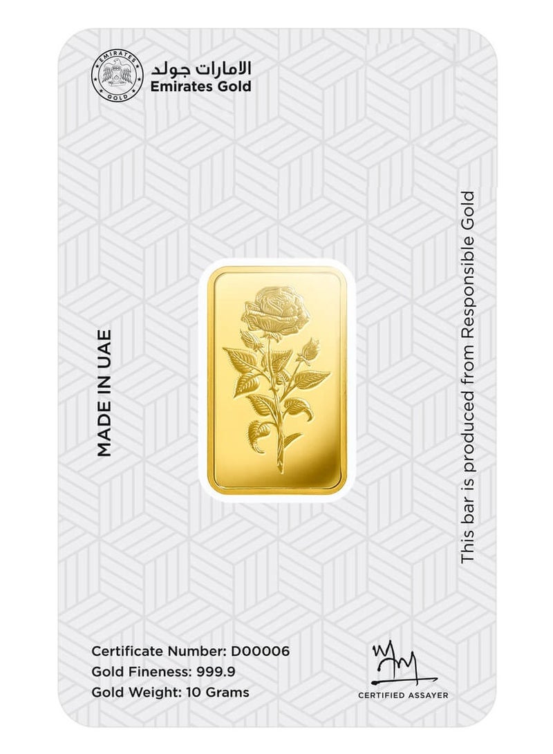 Emirates Gold Emirates Gold 10g Fine Gold Bar - 24k (999.9 Purity)  - Image 2