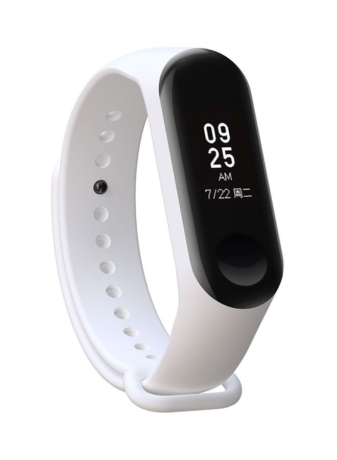 سوار سيليكون لسوار Xiaomi Mi Band 3 أبيض - Image 4