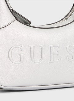 GUESS Berkton Mini Top Zip Over Satchels  - Image 4